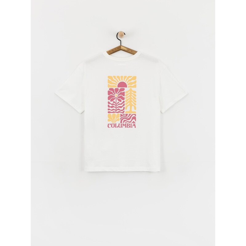 Columbia Rolling Bend Graphic Oversized (white/floral groove)bílá 115002490