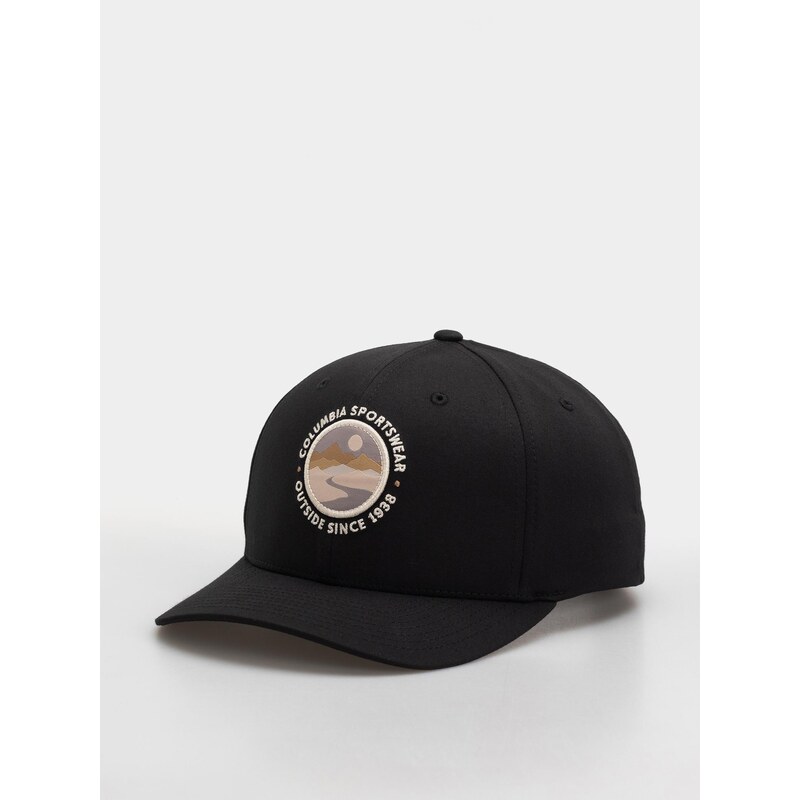 Columbia Lost Lager 3D Stretch Snapback (black/landscape circle)černá