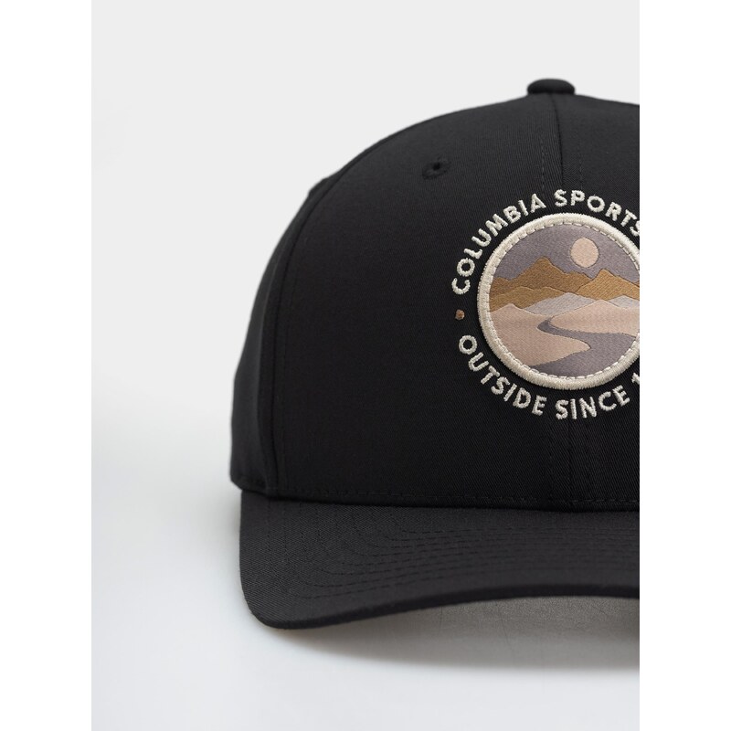 Columbia Lost Lager 3D Stretch Snapback (black/landscape circle)černá