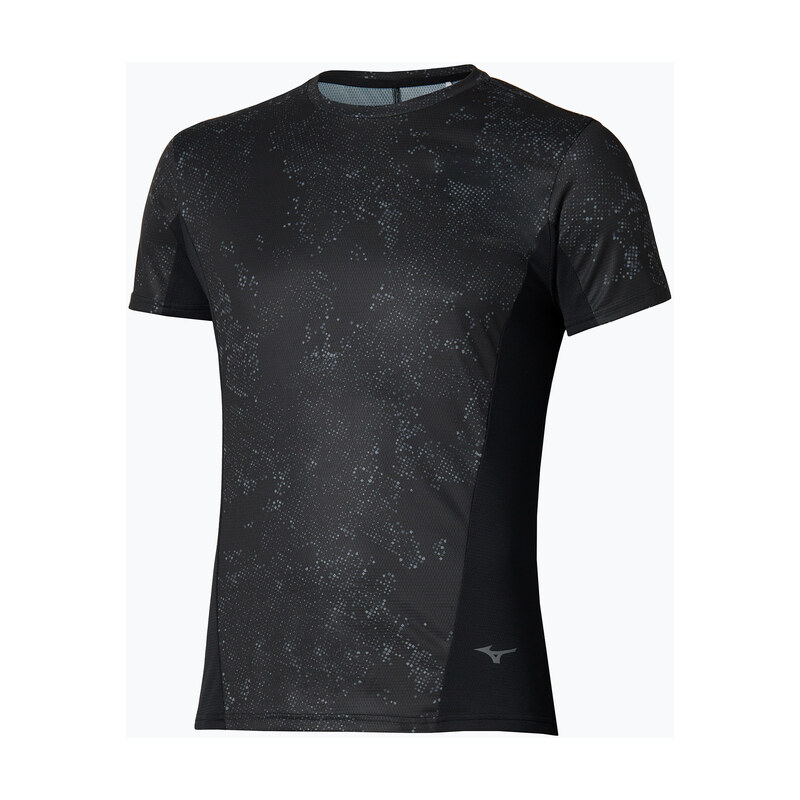 Pánské běžecké tričko Mizuno Active DryAeroFlow Graphic black