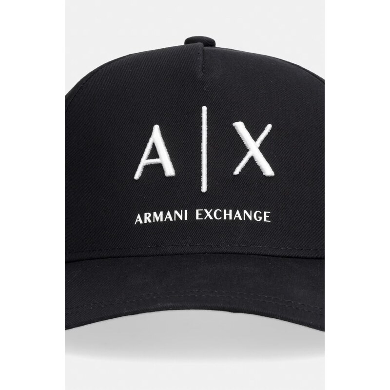 Armani Exchange baseballová čepice pánská bavlněná