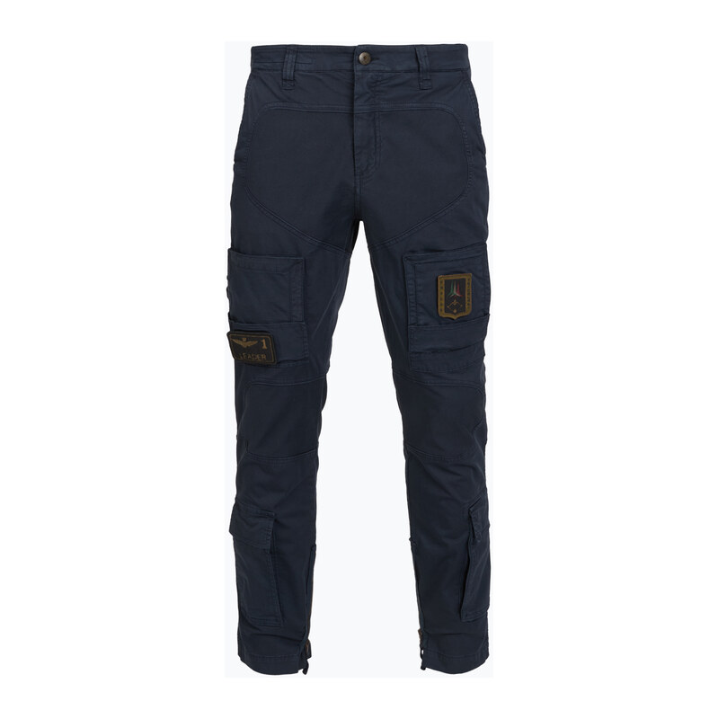 Pánské kalhoty Aeronautica Militare PA1387UCT01493 navy blue