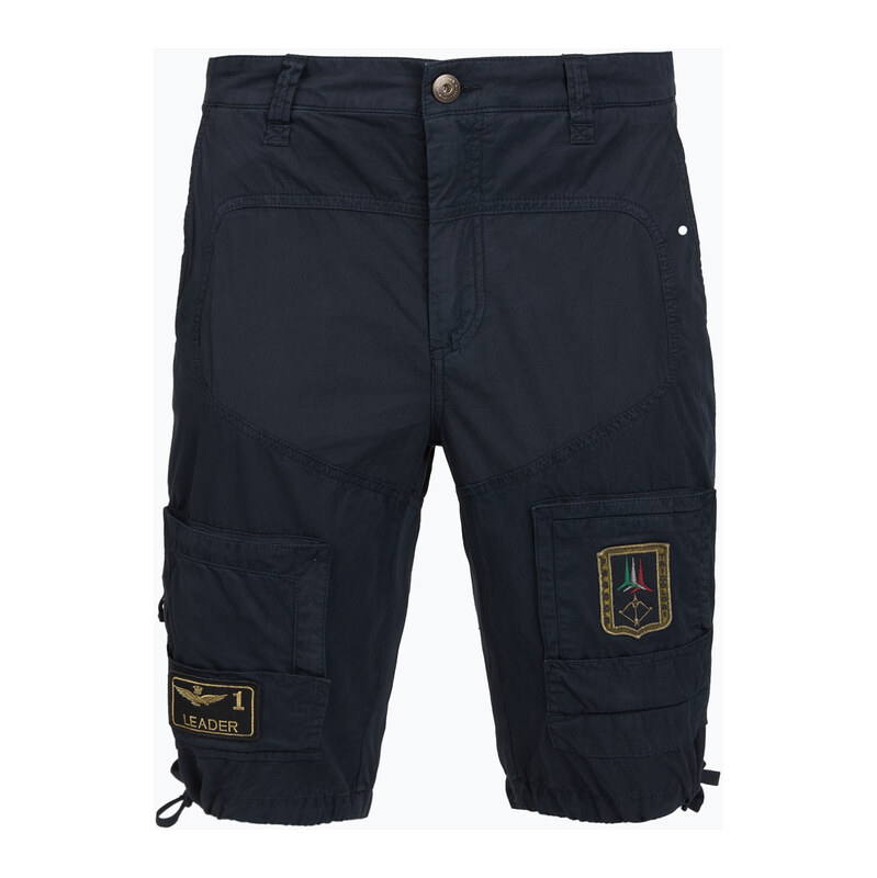 Pánské šortky Aeronautica Militare BE0041UCT01122 navy blue