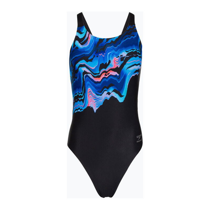 Dámské jednodílné plavky Speedo Placement Printed Leaderback