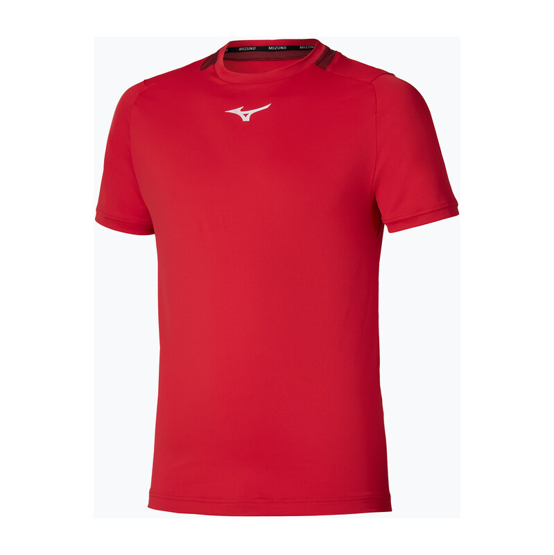 Pánské tenisové tričko Mizuno 62GAA001 Tee fiery red