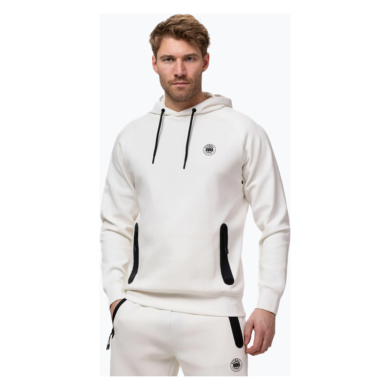 Pánská mikina Pitbull Dogwood Hooded Sweatshirt off white