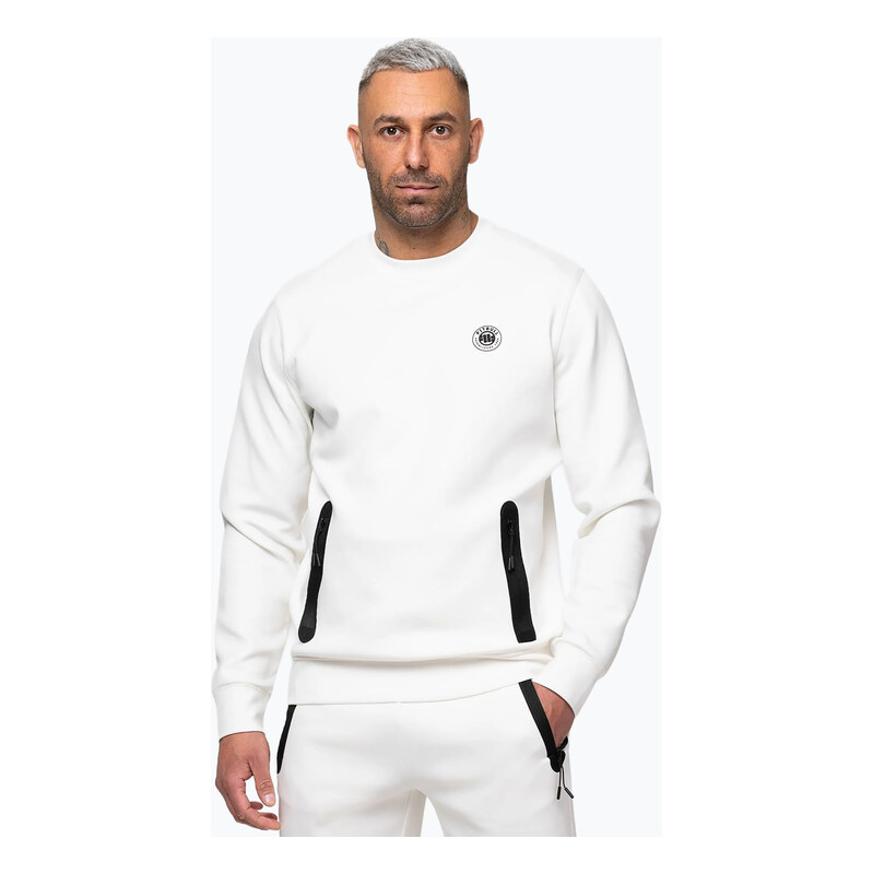 Pánská mikina Pitbull Dogwood Crewneck Sweatshirt white