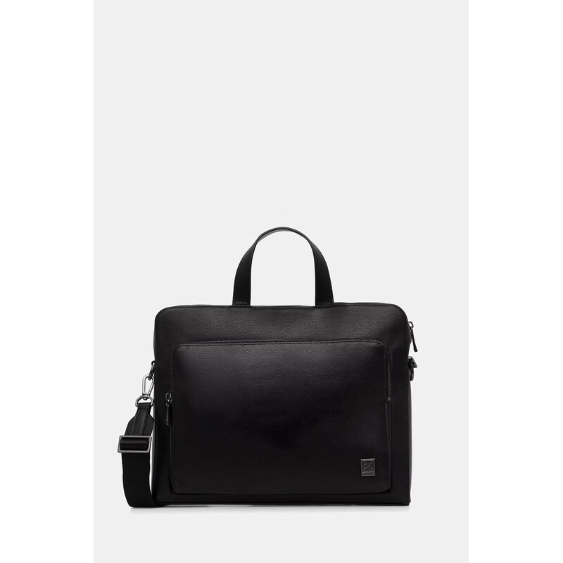 Calvin Klein aktovka pánská z imitace kůže
