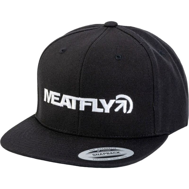 KŠILTOVKA MEATFLY SKIPPER SNAPBACK - černá