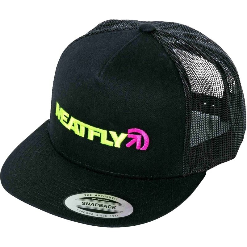 KŠILTOVKA MEATFLY PERCY TRUCKER SNAPBACK - černá