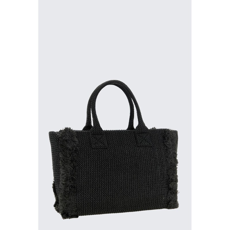 Dámská kabelka PINKO BEACH SHOPPER RAFIA 106673A39YZ99Q proutěná černá