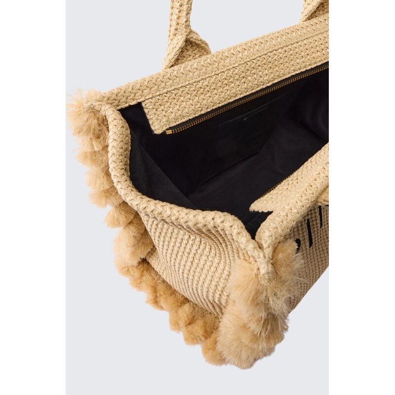 Dámská kabelka PINKO BEACH SHOPPER RAFIA 106673A39YHZ3Q proutěná