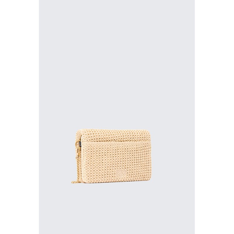 Dámské crossbody PINKO CLICK SOFT HORIZ MINI 106023A391C24Q proutěné