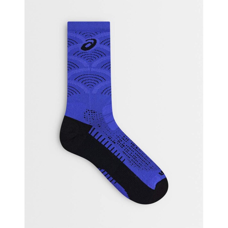 Asics Performance Run crew socks in cobalt blue 115005358