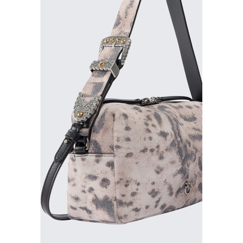 Dámská kabelka PINKO BAULETTO TRITTICO BAG 106761A39VH8RO hadí