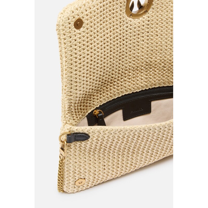 Dámské crossbody PINKO CLICK SOFT HORIZ CLASSIC 106022A391C24Q proutěné