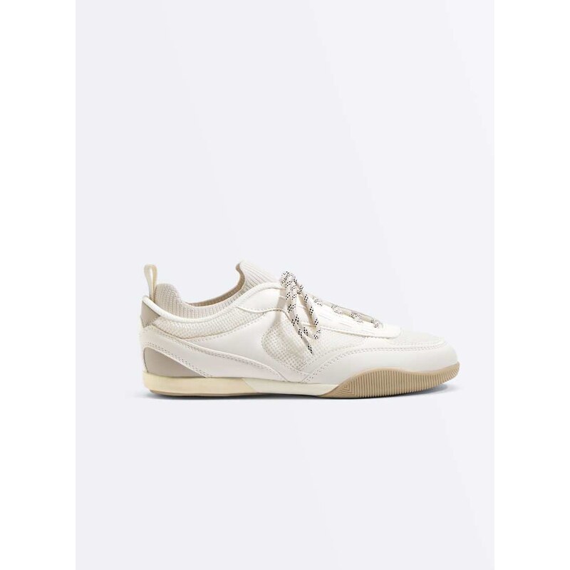 OYSHO Sock-style trainers in ecru-Neutral 115005716
