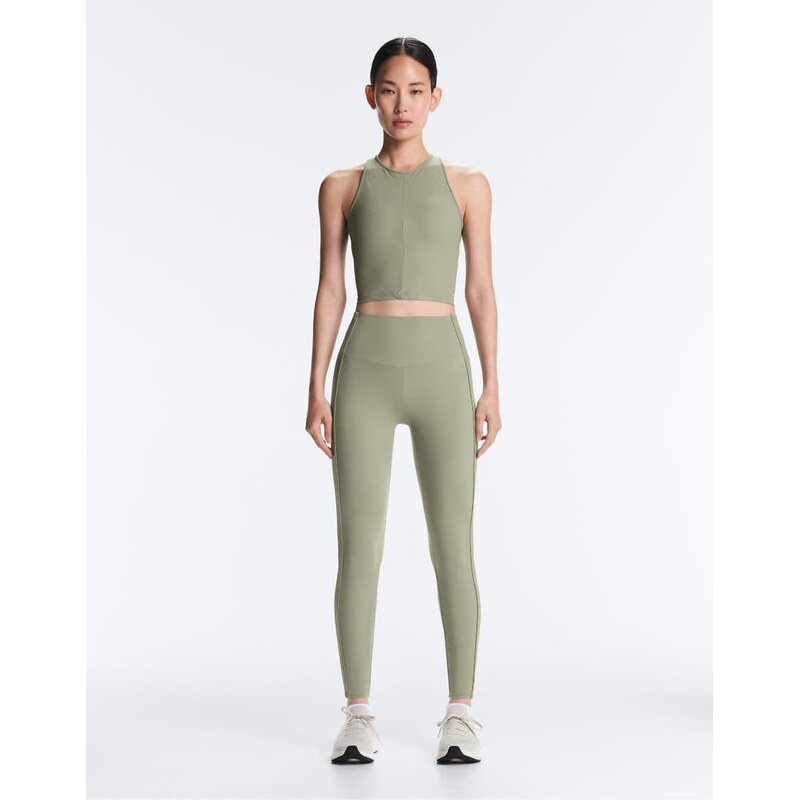OYSHO Comfortlux high rise side rib 65cm ankle-length leggings