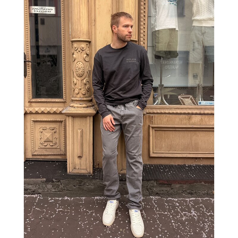REPLAY PÁNSKÉ DŽÍNY LANNY SLIM-FIT - M1037 .000.885 146