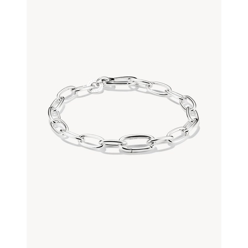 Thomas Sabo Charm bracelet with connect link silver in silver 115509405