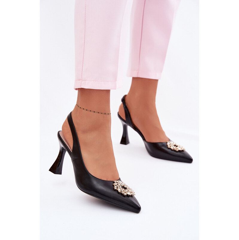 Sandály na podpatku model 226501 Step in style 115006731
