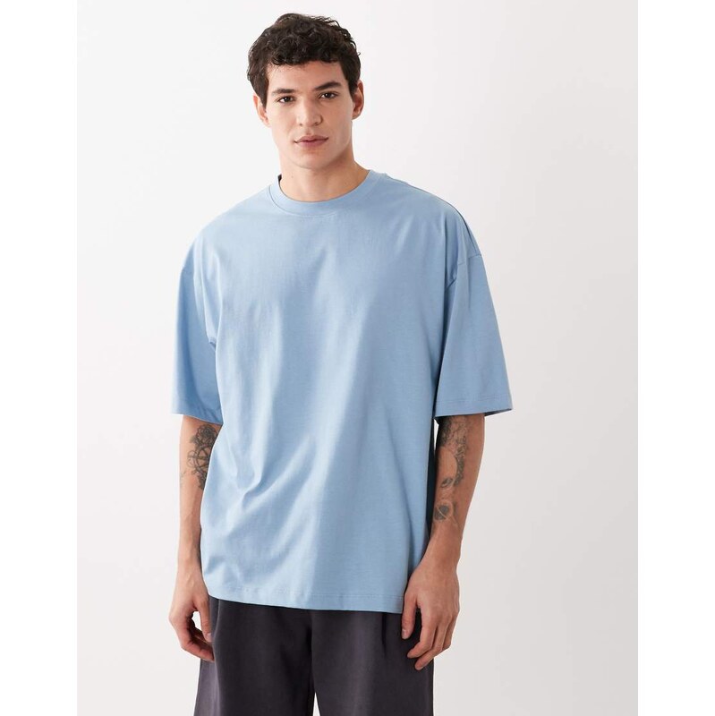 ASOS DESIGN Essentials oversized t-shirt in blue
