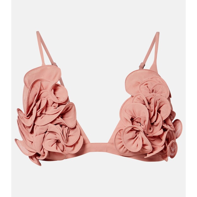 Adriana Degreas Ruffled bra top
