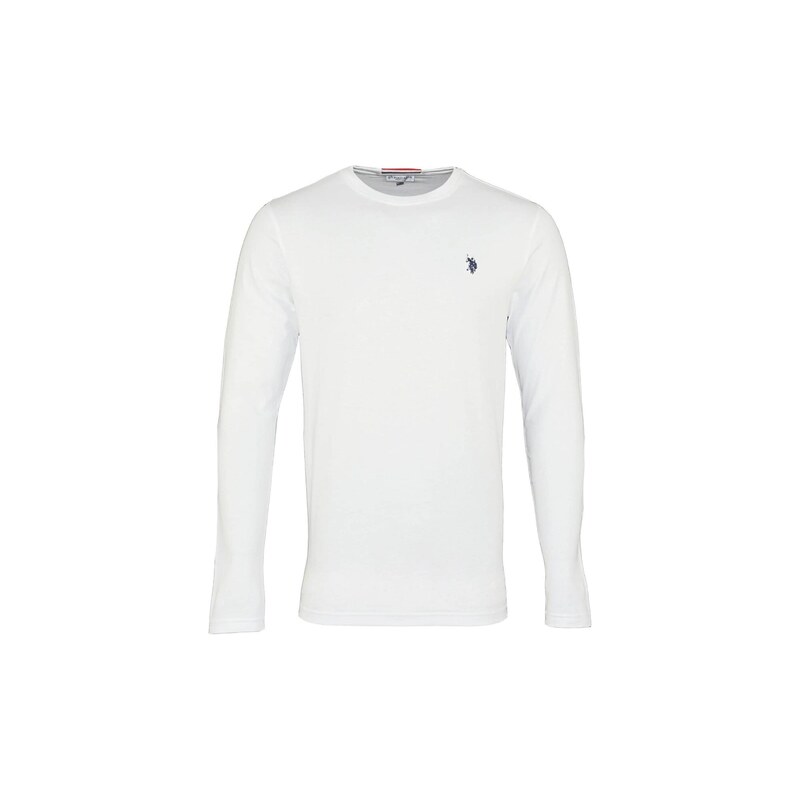 U.S. POLO ASSN. Tričko noční modrá / bílá