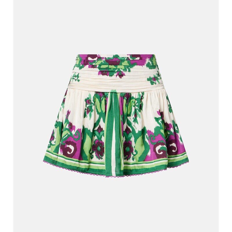 Poupette St Barth Colleen floral miniskirt