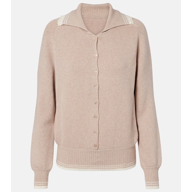Magda Butrym Cotton and cashmere cardigan