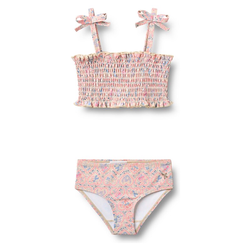WHEAT Bikiny Carla opálová / růžová / starorůžová / bílá 115008270