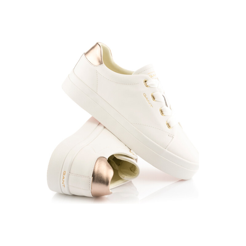 TENISKY GANT AVONA WHITE/ROSE GOLD
