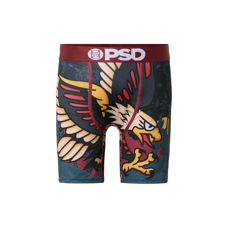 PSD Boxerky Eagle Soar tělová / žlutá / antracitová / bordó
