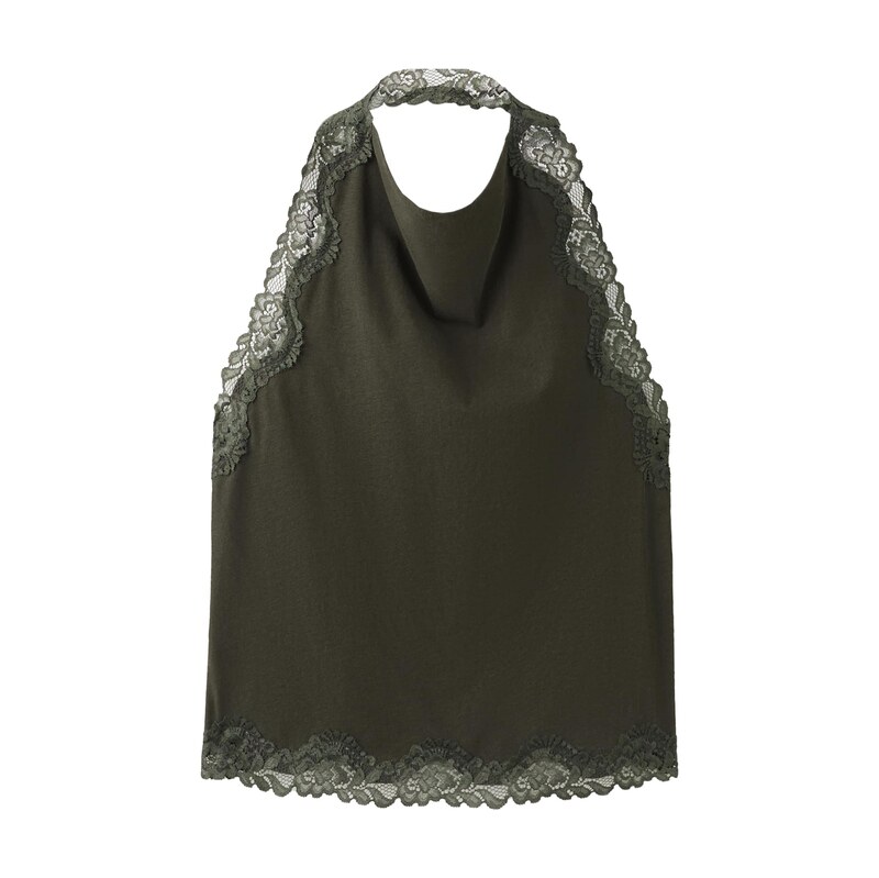 MANGO Top KRISTEN olivová 115008466