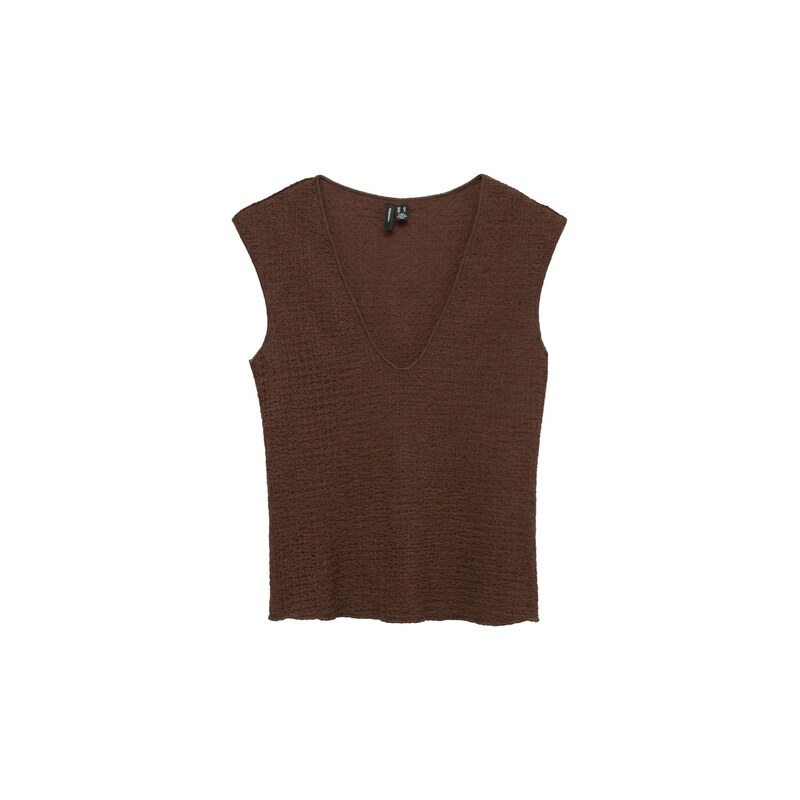 VERO MODA Top hnědá