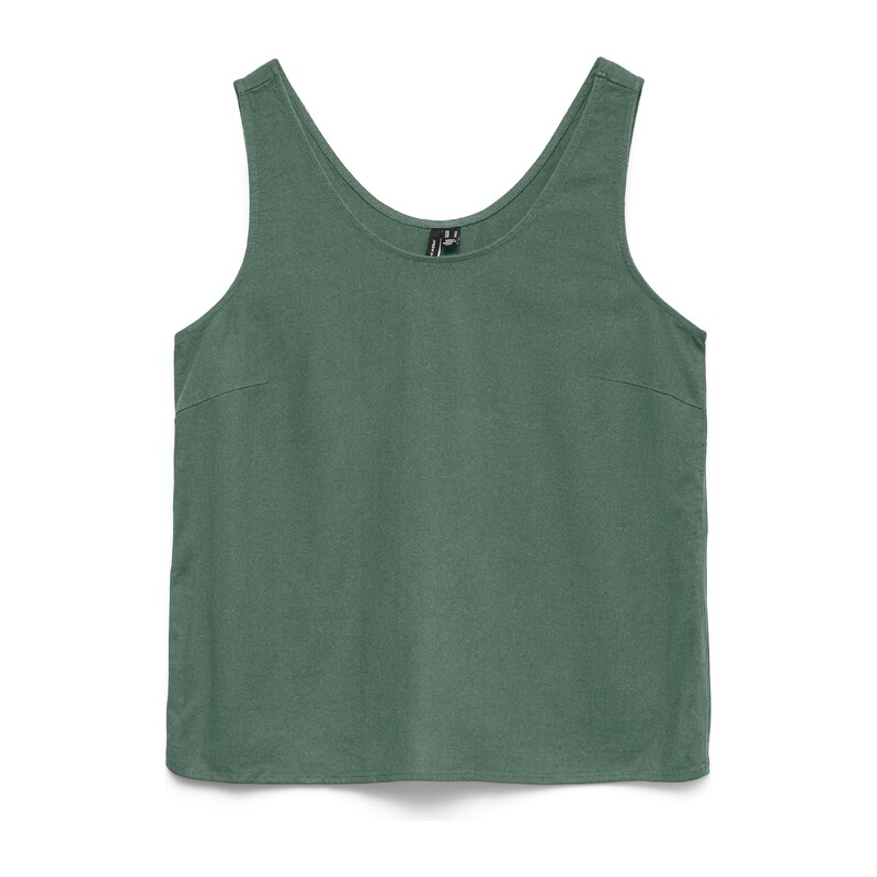 VERO MODA Top VMMymilo tmavě zelená