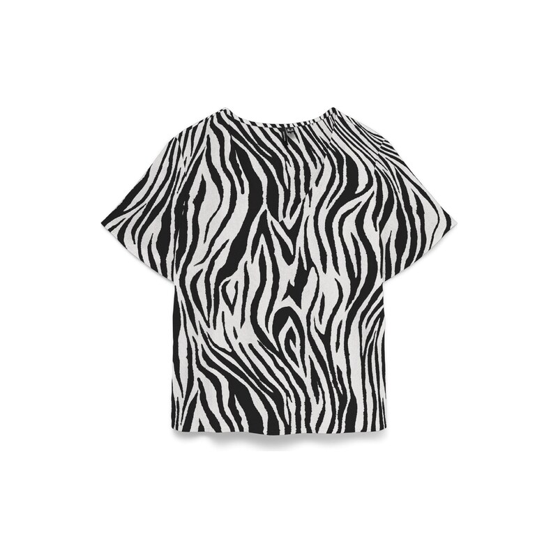 VERO MODA Halenka VMMYMILO režná / černá
