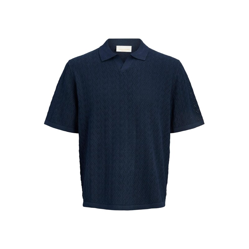 JACK & JONES Svetr JORTYLER tmavě modrá