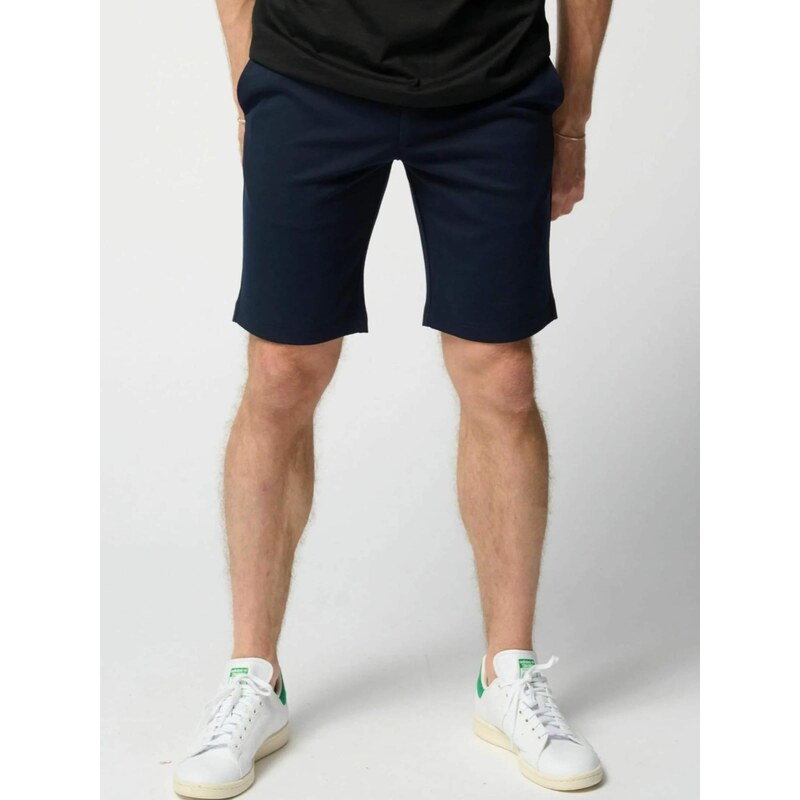 TEESHOPPEN Kalhoty  Performance Shorts  námořnická modř