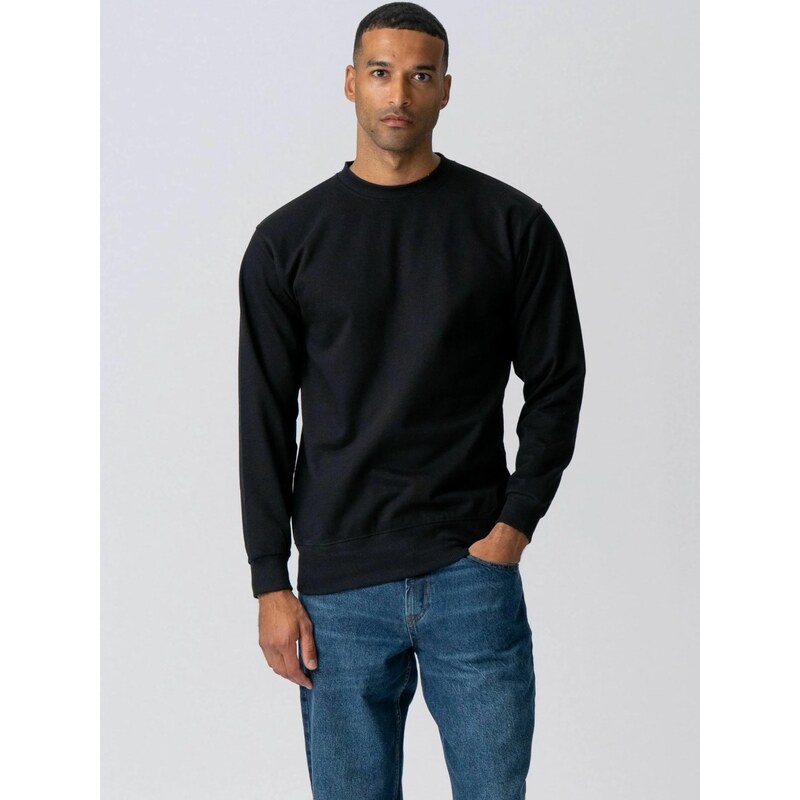 TEESHOPPEN Svetr  Sweatshirt  černá