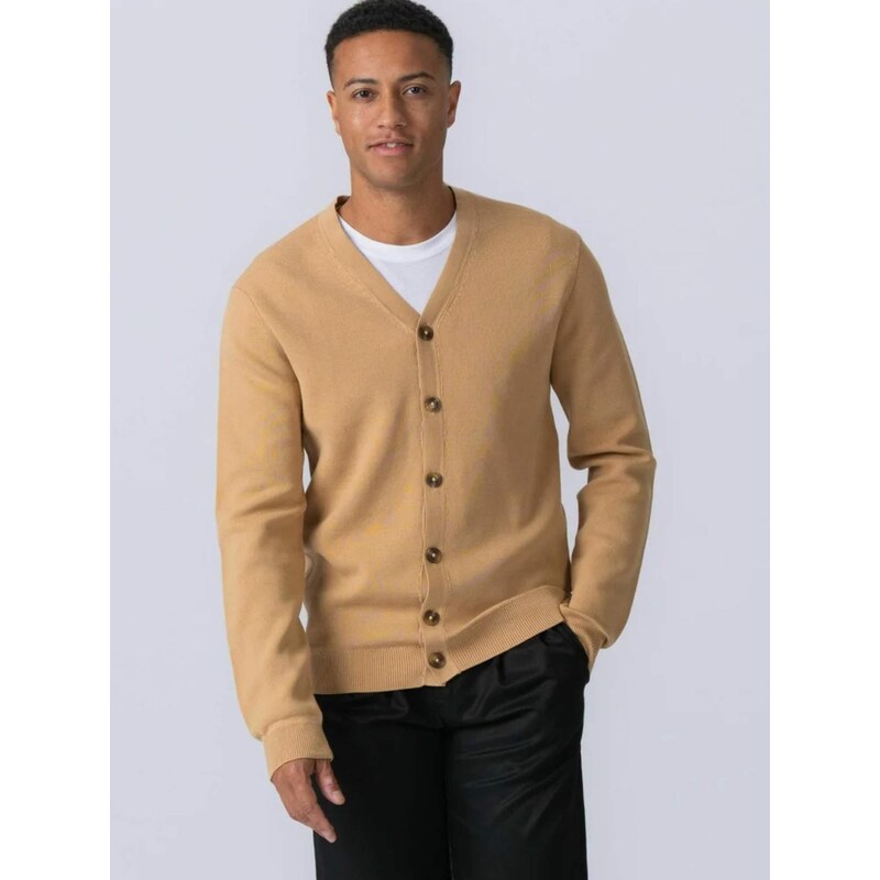 TEESHOPPEN Kardigan  Cardigan  písková