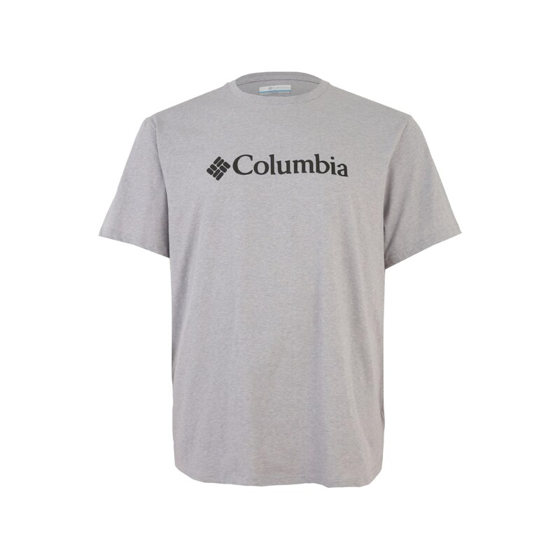 COLUMBIA Funkční tričko šedá / černá