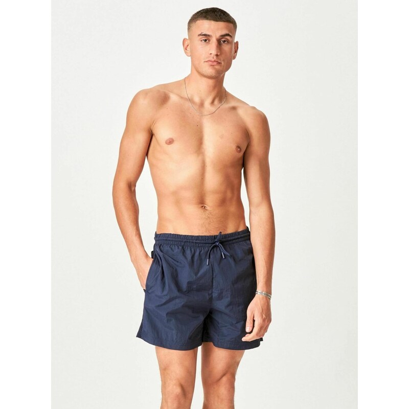 TEESHOPPEN Plavecké šortky  Premium Badeshorts  námořnická modř