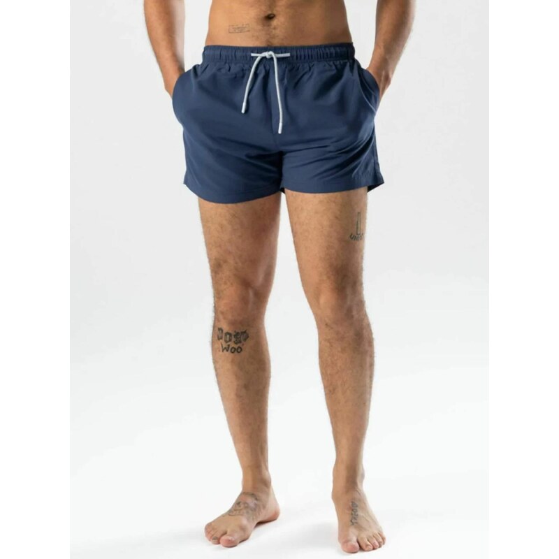 TEESHOPPEN Plavecké šortky  Swimshorts  námořnická modř