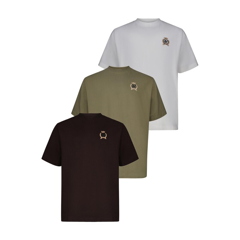 SikSilk Tričko bílá