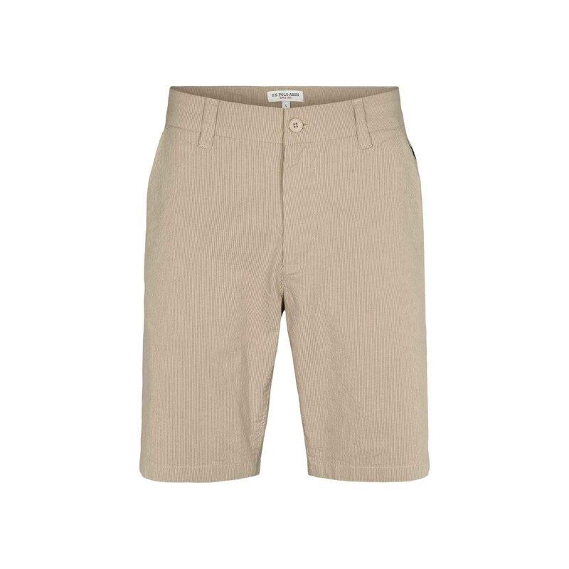 U.S. POLO ASSN. Kalhoty  UMChris  béžová