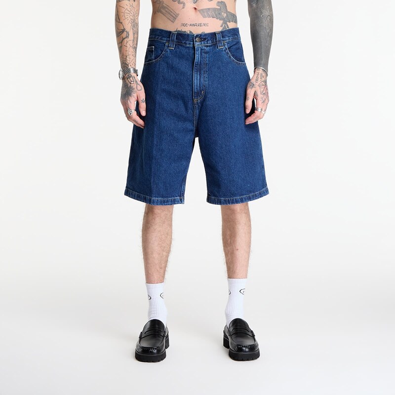 Šortky Carhartt WIP Brandon Short Blue XL
