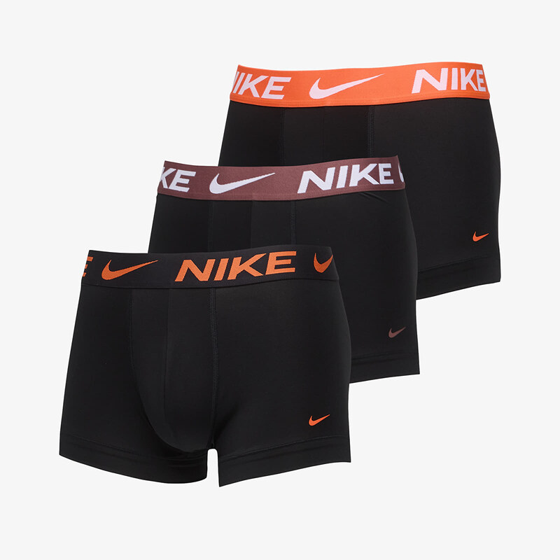 Trenky Nike Trunk 3-Pack Black M
