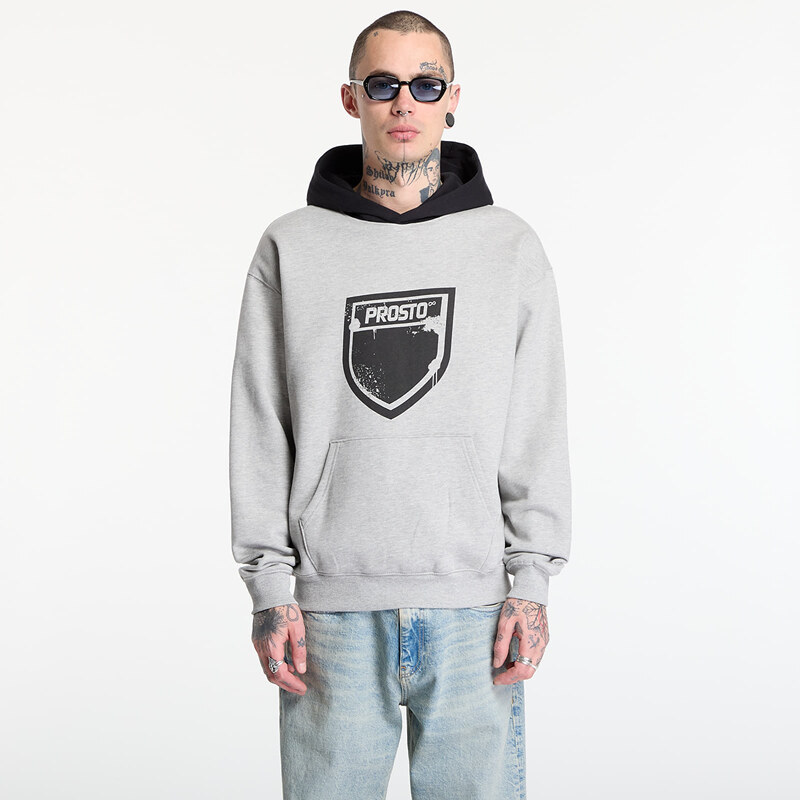 Mikina Prosto Hoodie Splash Shield Gray XL