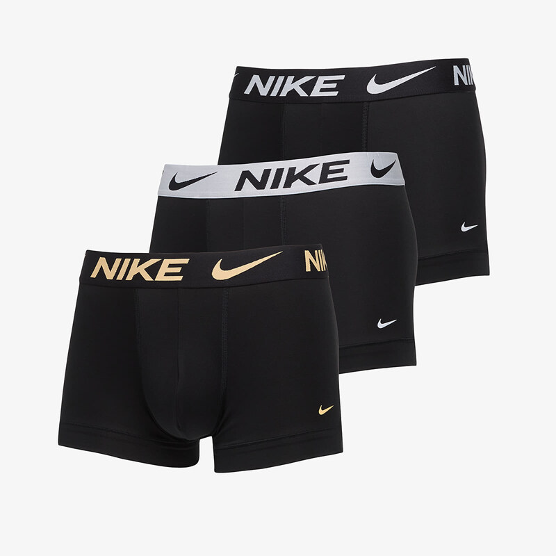 Trenky Nike Trunk 3-Pack Black M